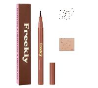 Freckle Pen with Fine Tip for Natural Faux - Dark Brown Long-Lasting Waterproof Makeup Applicator for Face and Cheeks, Easy Control Liquid Formula for Realistic Spot Effect