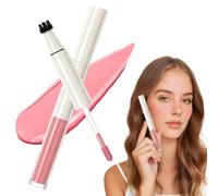 Freckle Stamp, 2-IN-1 Freckle Pen with Blush, Natural Lifelike Freckle Makeup Pen with Soft Dots for Effortless Sun, Long Lasting Waterproof Transfer-proof, Suitable for All Skin Types (01#)