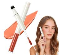 Freckle Stamp, 2-IN-1 Freckle Pen with Blush, Natural Lifelike Freckle Makeup Pen with Soft Dots for Effortless Sun, Long Lasting Waterproof Transfer-proof, Suitable for All Skin Types (02#)
