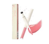 Freckle Stamp and Blush Pen 2-in-1 Liquid Makeup Stick for Creating Natural Sun-Kissed Look Waterproof Smudge-Resistant Cream Blusher Pen with Smooth Texture for Face All Skin Types (Light Pink)