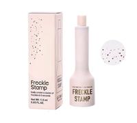 Freckle Stamp Makeup Pen, 5-Dot Tip, Dark Brown, 1.5 ml, 1 Applicator | Pale pink body, integrated multi-dot design places scattered facial marks in clusters, for nose and cheeks, sun-kissed looks