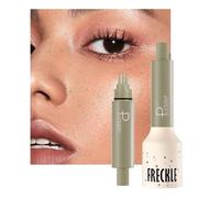 Freckle Stamp Pen - 5-Point Natural Freckle Makeup Pen for Sun-Kissed Look, Long-Lasting Freckle Makeup Tool (# 02)