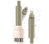 Freckle Stamp Pen for Natural Lifelike Makeup, Quick Dry Waterproof Long Lasting Soft Spot Pens for Effortless Sun-Kissed Look, Magic Fake Freckles Stain Tint, Five-Point Stamp Design (Wasabi Soda)