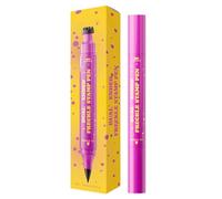 Freckle Stamp With Eye-Liner Pen, Face Dot Marker, Faux Freckle Makeup, Waterproof Design, Long-Lasting Formula, Black, For Women, Girls, Beauty, Cosplay, Makeup, Tool, Party, Daily