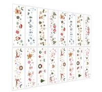 Freckles Face Tattoo 16x5.7x0.1cm 16 Sheets for Christmas Party | Water Transfer Printing, Easy Peel, Layerable over Foundation or Bare Skin, for Women