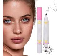 Freckles Pen - Waterproof Makeup Dot Stamp, Long-Lasting Natural Beauty Marker | 2 in 1 Fake Freckles Creator and Eyeliner Tool for Skin Enhancement, Women Girls Daily Outdoor Look
