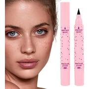 Freckles Stamp - 5 Inch Face Dot Pen, Sweat Resistant Waterproof Eyeliner, Long Lasting Faux Freckle Marker Smudge Proof Beauty Tool | Quick Dry Natural Finish for Women Girls Makeup Cosplay