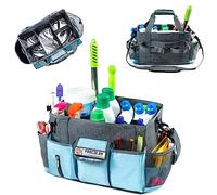 FRECOLSH Cleaning Caddy for Cleaning Suppliers Organizer with Pockets for House Cleaning Essentials, Cleaning Organizer, Wearable Cleaing Bag Tote, Storage Caddy for Housekeeping