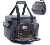 FRECOLSH Travel Carrying Case Compatible with Jackery Explorer 1500, Portable Power Station Storage Case with Water- proof Bottom and Pocket for Jackery Accessories Solar Generator, Storage Bag Only