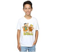 Fred And Barney T-Shirt The Flintstones White 7-8 Years