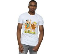 Fred And Barney T-Shirt The Flintstones White XXXL
