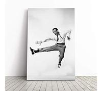 Fred Astaire Canvas Print | Gallery Wrapped 30mm Frame Wall Art | 20x14 inches | Ready to Hang | Modern Picture | Living Room Bedroom Lounge Office