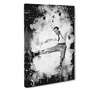Fred Astaire Canvas Print | Gallery Wrapped 30mm Frame Wall Art | 30x20 inches | Ready to Hang | Modern Picture | Living Room Bedroom Lounge Office