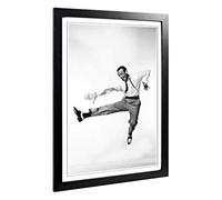 Fred Astaire Framed Wall Art Print A2 Black