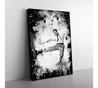 Fred Astaire Modern Cb Canvas Wall Art Print Ready to Hang, Framed Picture for Living Room Bedroom Home Office Décor, 60x40 cm (24x16 Inch)