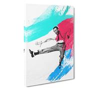 Fred Astaire V2 Canvas Print | Gallery Wrapped 30mm Frame Wall Art | 30x20 inches | Ready to Hang | Modern Picture | Living Room Bedroom Lounge Office