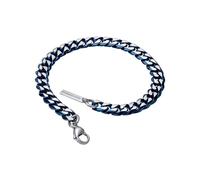 Fred Bennett Blue Curb Chain Bracelet 21.5cm