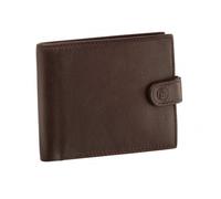 Fred Bennett Brown Wallet Coin Purse W016 - Timeless Design | - Stainless Steel