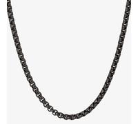 Fred Bennett Everyday Unity Black IP Box Chain Necklace N4567B