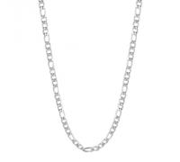 Fred Bennett Figaro Link Chain Necklace N4544 - Modern Style | Acotis Diamonds - Stainless Steel