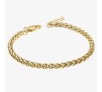 Fred Bennett Gold Plated Smaller Fit 7 Inch Wheat Chain Bracelet B5648