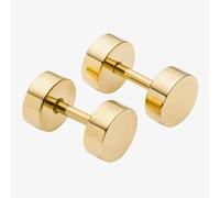 Fred Bennett Gold Tone Plain Circle Stud Earrings E6286