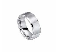 Fred Bennett Plain Stainless Steel Spinner Ring R3932 - Contemporary Appeal | - Size 65 - Stainless Steel