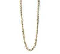 Fred Bennett Stainless Steel Two Tone Spiga Link Necklace N4584 - Modern