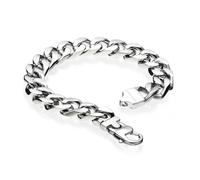Fred Bennett Stainless Steel 22cm Curb Bracelet FB-B3896
