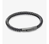Fred Bennett Stainless Steel Grey Blue Woven Bracelet B5062