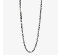 Fred Bennett Stainless Steel Plaited Chain Necklace N4209