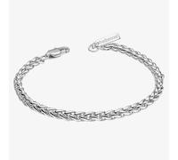 Fred Bennett Stainless Steel Smaller Fit 7 Inch Wheat Chain Bracelet B5646