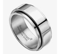 Fred Bennett Stainless Steel Smaller Fit Spinner Ring R4009 56