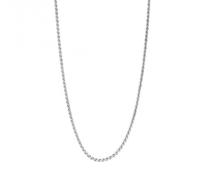 Fred Bennett Sterling Silver Twisted Box Chain N4592 - Exclusive Design |