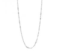 Fred Bennett Sterling Silver Twisted Figaro Chain N4590 - Timeless Design |