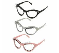 Fred Black Kitchen Diva Eyelash Onion Glasses