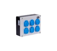 FRED Construction Distribution Board IP54 + 6x DV-0171-F