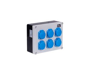 FRED Construction Distribution Board IP54 + 6x DV-0171-F