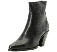 Fred de la Bretoniere Women's Blaire Ankle Boot with Brogue Print, Black, 6 UK