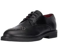Fred de la Bretoniere Women's Paris Derby with Studs Oxford, Black, 7.5 UK