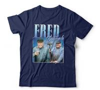 Fred Dibnah Appreciation Unisex T-Shirt | Funny Homage Throwback Tee - L Navy