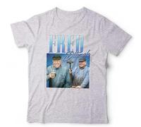 Fred Dibnah Appreciation Unisex T-Shirt | Funny Homage Throwback Tee - S Grey