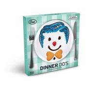 Fred Dinner Do's Childrens Plate Boy Design - Fun Interactive Kids Meal Tray For Family Kitchen