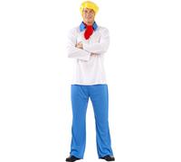 Fred Fancy Dress Costume - Scooby Doo for Men (Warner Bros Official) Funidelia