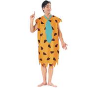 Fred Flintstone Costume Adults Flintstones Mens Fancy Dress Cartoon Outfit