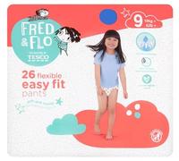 Fred & Flo 26 Easy Fit Nappy Pants Size 9 - (Pack of 6)