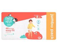 Fred & Flo Easy Fit Nappy Pants Jumbo Pack Size 8 46 Pack - (Pack of 6)