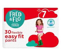 Fred & Flo Easy Fit Pants Size 7 30 Pack - (Pack of 6)