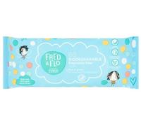 Fred & Flo Fragrance Free Wipes 60 Pack - (Pack of 6)