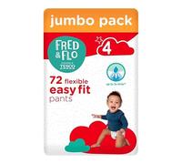 Fred & Flo Size 4 Nappy Pants Jumbo 72 Pack